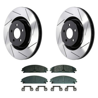 Wagner® - ThermoQuiet™ Front Brake Kit with Semi-Metallic Pads