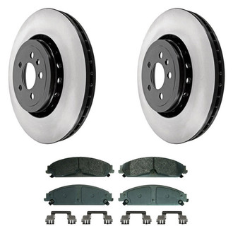 Wagner® - ThermoQuiet™ Front Brake Kit with Semi-Metallic Pads