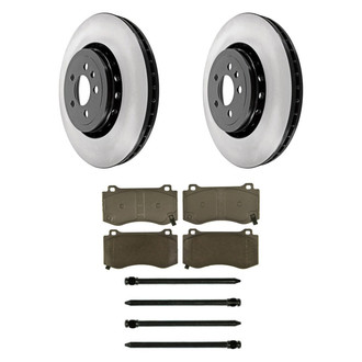 Wagner® - ThermoQuiet™ Front Brake Kit with Ceramic Pads