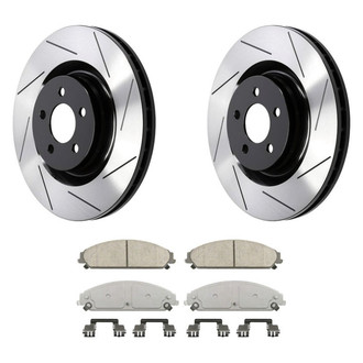 Wagner® - ThermoQuiet™ Front Brake Kit with Ceramic Pads