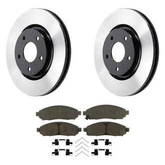 Wagner® - ThermoQuiet™ Front Brake Kit with Ceramic Pads