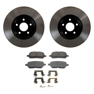 Wagner® - ThermoQuiet™ Front Brake Kit with Ceramic Pads