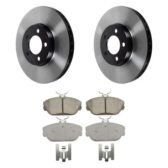Wagner® - ThermoQuiet™ Front Brake Kit with Ceramic Pads
