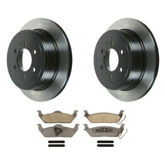 Wagner® - ThermoQuiet™ Rear Brake Kit with Ceramic Pads