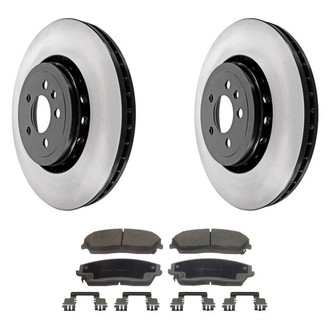 Wagner® - ThermoQuiet™ Front Brake Kit with Ceramic Pads