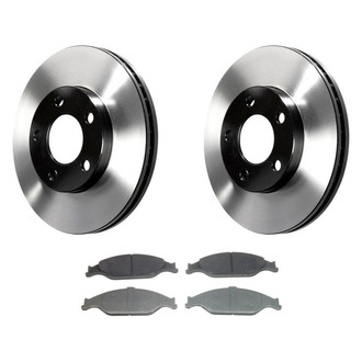 Wagner® - ThermoQuiet™ Front Brake Kit with Semi-Metallic Pads
