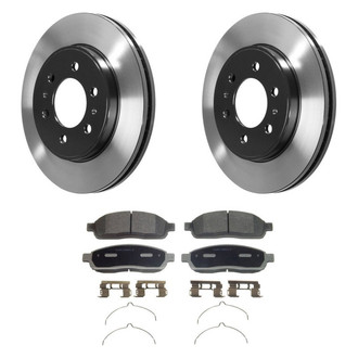 Wagner® - ThermoQuiet™ Front Brake Kit with Semi-Metallic Pads