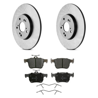 Wagner® - ThermoQuiet™ Rear Brake Kit with Ceramic Pads
