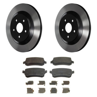Wagner® - ThermoQuiet™ Rear Brake Kit with Ceramic Pads