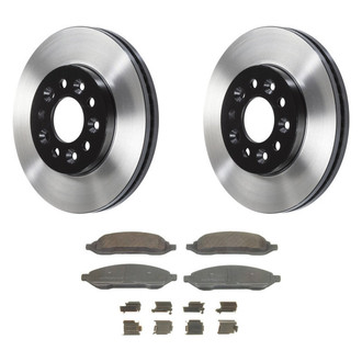 Wagner® - ThermoQuiet™ Front Brake Kit with Ceramic Pads