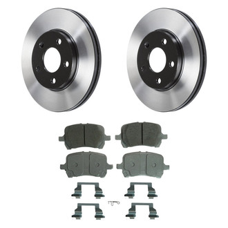 Wagner® - ThermoQuiet™ Front Brake Kit with Ceramic Pads