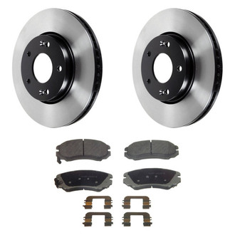Wagner® - ThermoQuiet™ Front Brake Kit with Ceramic Pads