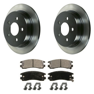 Wagner® - SevereDuty™ Rear Brake Kit with Semi-Metallic Pads