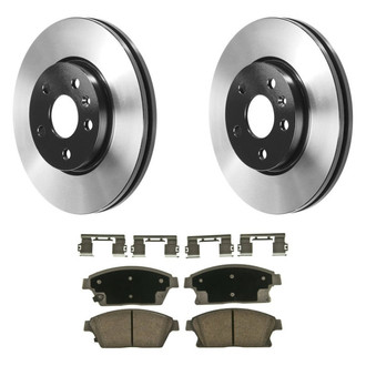 Wagner® - ThermoQuiet™ Front Brake Kit with Ceramic Pads
