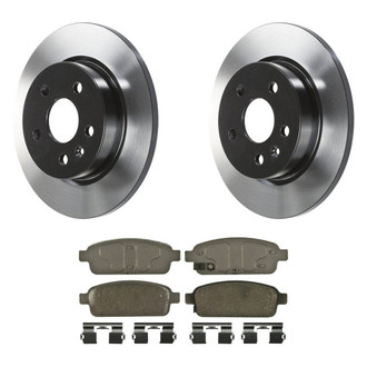Wagner® - ThermoQuiet™ Rear Brake Kit with Ceramic Pads