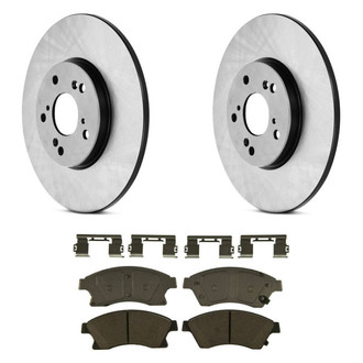 Wagner® - ThermoQuiet™ Front Brake Kit with Ceramic Pads