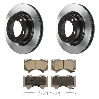 Wagner® - ThermoQuiet™ Front Brake Kit with Ceramic Pads