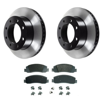 Wagner® - ThermoQuiet™ Front Brake Kit with Semi-Metallic Pads
