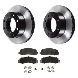 Wagner® - ThermoQuiet™ Front Brake Kit with Semi-Metallic Pads