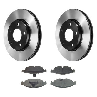 Wagner® - ThermoQuiet™ Front Brake Kit with Semi-Metallic Pads