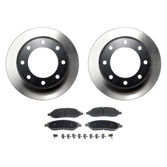 Wagner® - ThermoQuiet™ Rear Brake Kit with Semi-Metallic Pads
