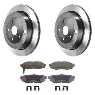 Wagner® - ThermoQuiet™ Rear Brake Kit with Ceramic Pads