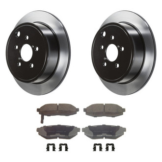 Wagner® - ThermoQuiet™ Rear Brake Kit with Ceramic Pads