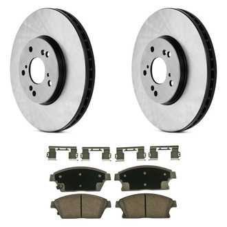 Wagner® - ThermoQuiet™ Front Brake Kit with Ceramic Pads
