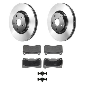 Wagner® - ThermoQuiet™ Front Brake Kit with Semi-Metallic Pads