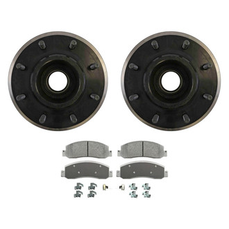 Wagner® - ThermoQuiet™ Front Brake Kit with Semi-Metallic Pads