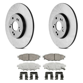 Wagner® - ThermoQuiet™ Rear Brake Kit with Ceramic Pads