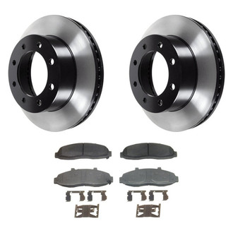 Wagner® - ThermoQuiet™ Front Brake Kit with Semi-Metallic Pads