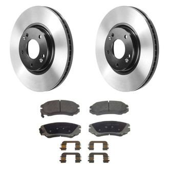 Wagner® - ThermoQuiet™ Front Brake Kit with Ceramic Pads