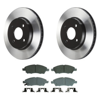 Wagner® - ThermoQuiet™ Front Brake Kit with Ceramic Pads