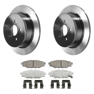 Wagner® - ThermoQuiet™ Rear Brake Kit with Ceramic Pads