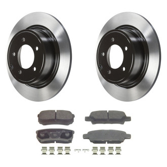 Wagner® - ThermoQuiet™ Rear Brake Kit with Ceramic Pads