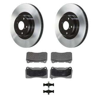 Wagner® - ThermoQuiet™ Front Brake Kit with Semi-Metallic Pads