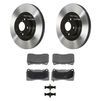 Wagner® - ThermoQuiet™ Front Brake Kit with Semi-Metallic Pads