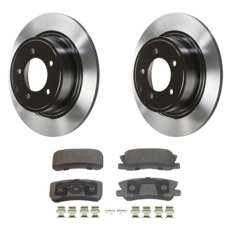 Wagner® - ThermoQuiet™ Rear Brake Kit with Ceramic Pads