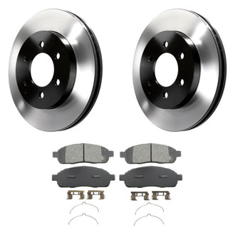 Wagner® - SevereDuty™ Front Brake Kit with Semi-Metallic Pads