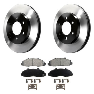 Wagner® - SevereDuty™ Front Brake Kit with Semi-Metallic Pads
