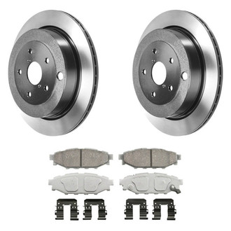 Wagner® - ThermoQuiet™ Rear Brake Kit with Ceramic Pads