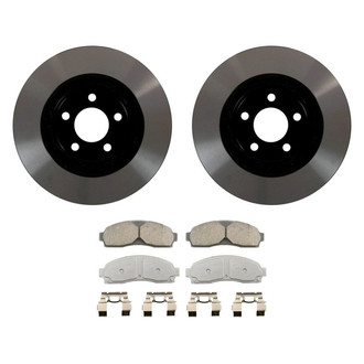 Wagner® - ThermoQuiet™ Front Brake Kit with Ceramic Pads
