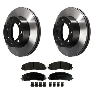 Wagner® - ThermoQuiet™ Front Brake Kit with Semi-Metallic Pads