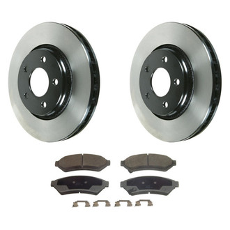 Wagner® - ThermoQuiet™ Front Brake Kit with Ceramic Pads