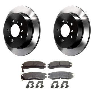 Wagner® - ThermoQuiet™ Rear Brake Kit with Ceramic Pads
