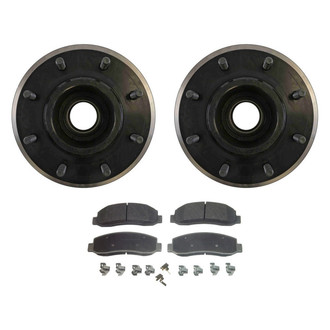 Wagner® - ThermoQuiet™ Front Brake Kit with Semi-Metallic Pads