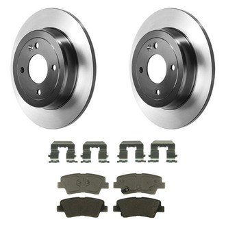 Wagner® - ThermoQuiet™ Rear Brake Kit with Ceramic Pads