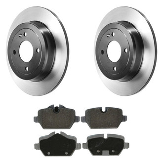 Wagner® - ThermoQuiet™ Rear Brake Kit with Semi-Metallic Pads