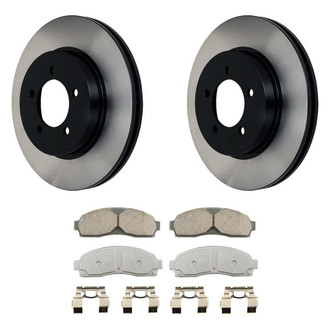 Wagner® - ThermoQuiet™ Front Brake Kit with Ceramic Pads